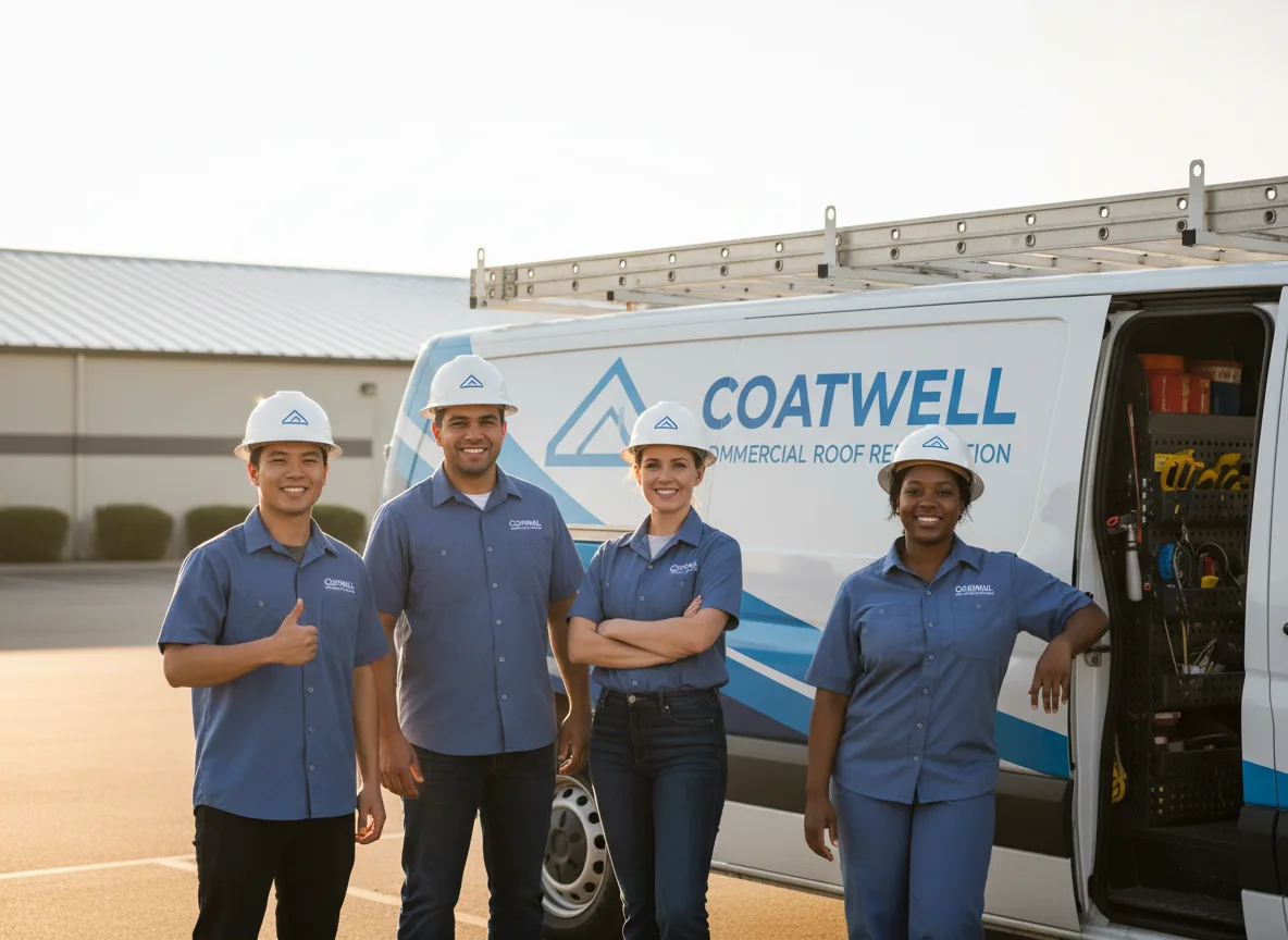 Commercial roof coating company in Ceylon, MN